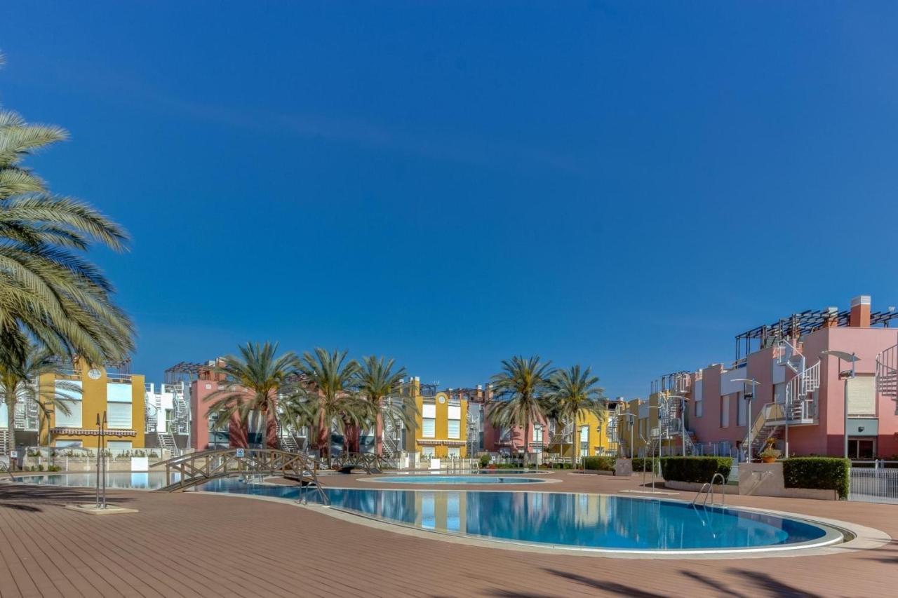 Atico Helena Con Solarium Y Jacuzzi Privado En Laguna Beach Vera Εξωτερικό φωτογραφία