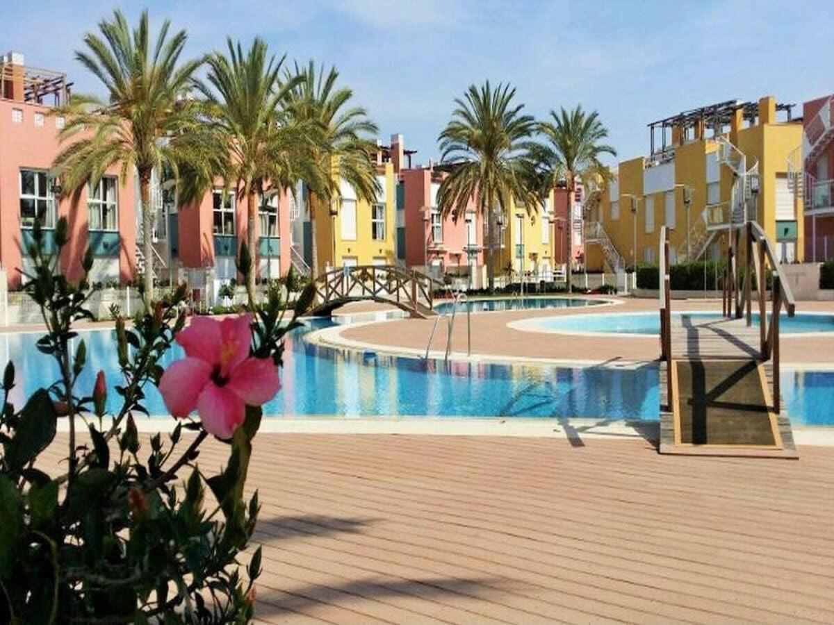 Atico Helena Con Solarium Y Jacuzzi Privado En Laguna Beach Vera Εξωτερικό φωτογραφία