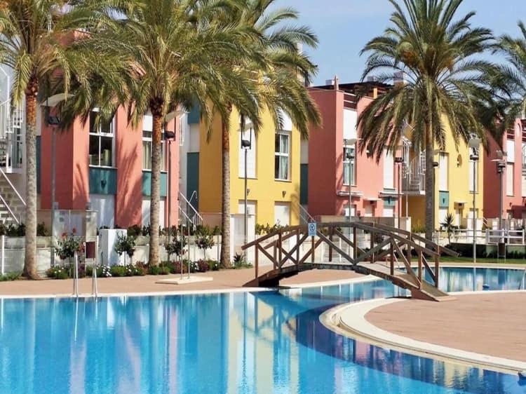Atico Helena Con Solarium Y Jacuzzi Privado En Laguna Beach Vera Εξωτερικό φωτογραφία