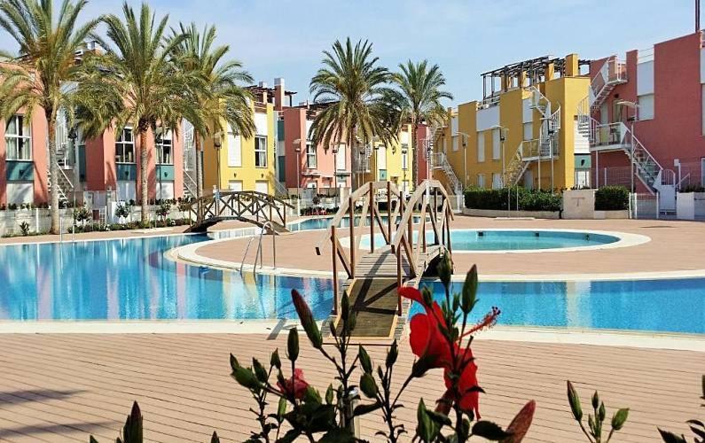 Atico Helena Con Solarium Y Jacuzzi Privado En Laguna Beach Vera Εξωτερικό φωτογραφία
