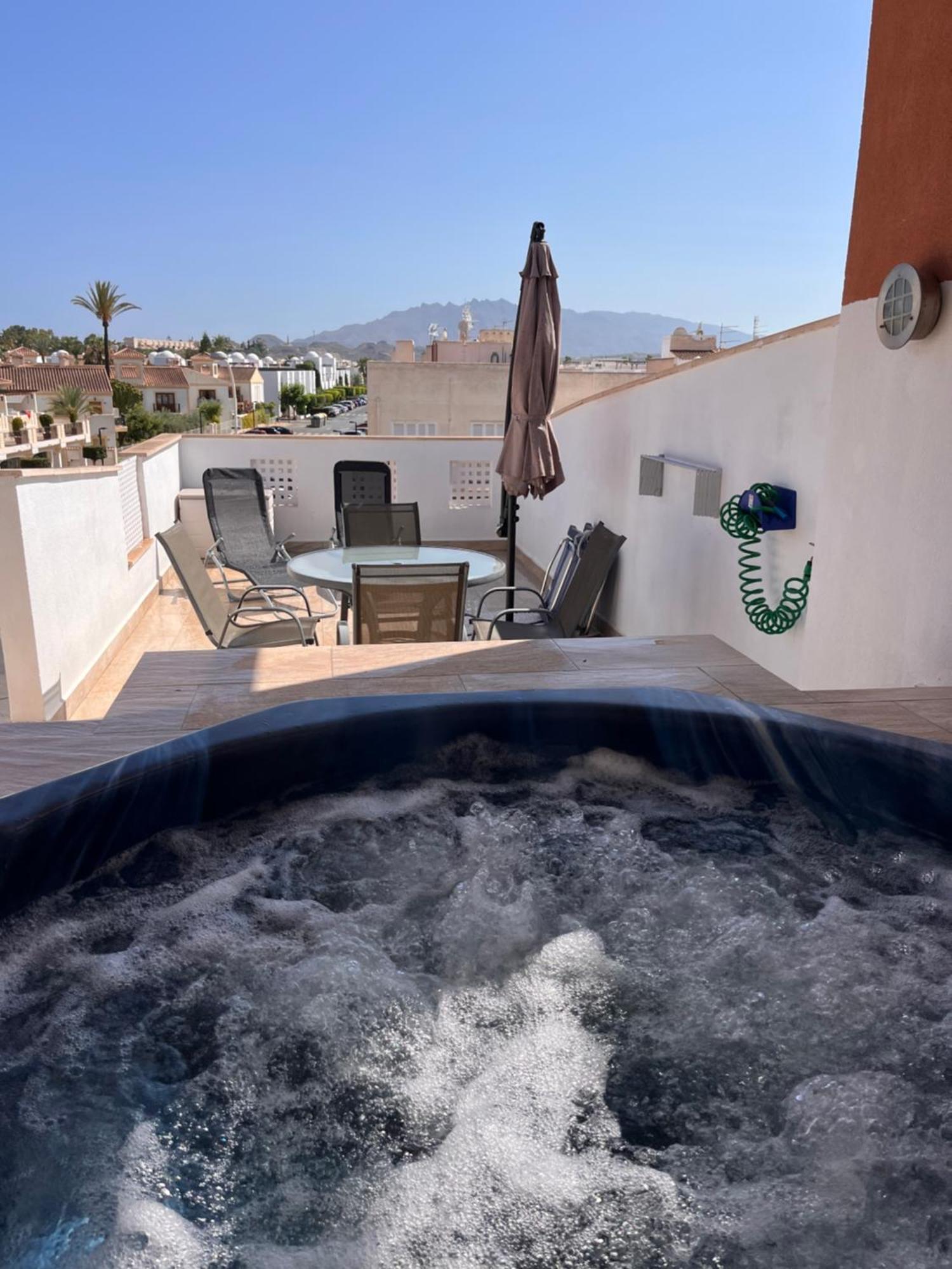 Atico Helena Con Solarium Y Jacuzzi Privado En Laguna Beach Vera Εξωτερικό φωτογραφία